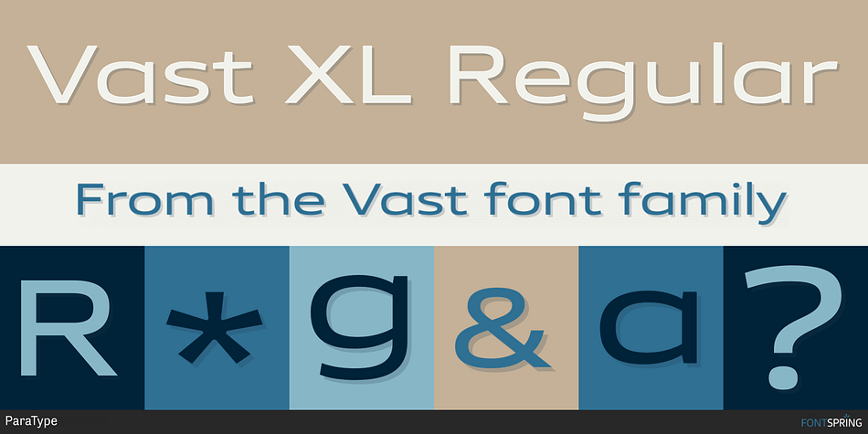 Vast XL Regular Font