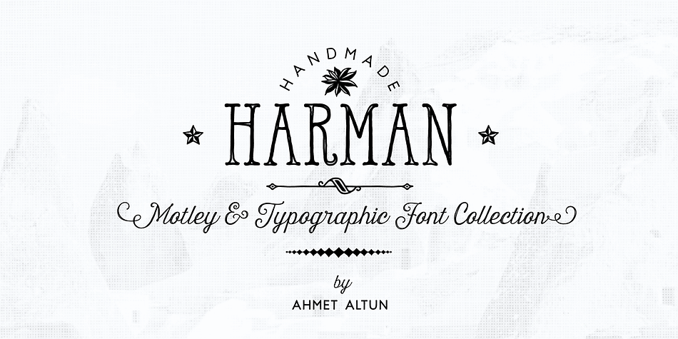 Harman Font Family includes Seven fonts and their inline forms that have different styles from each other but at the same time compatible with together.
