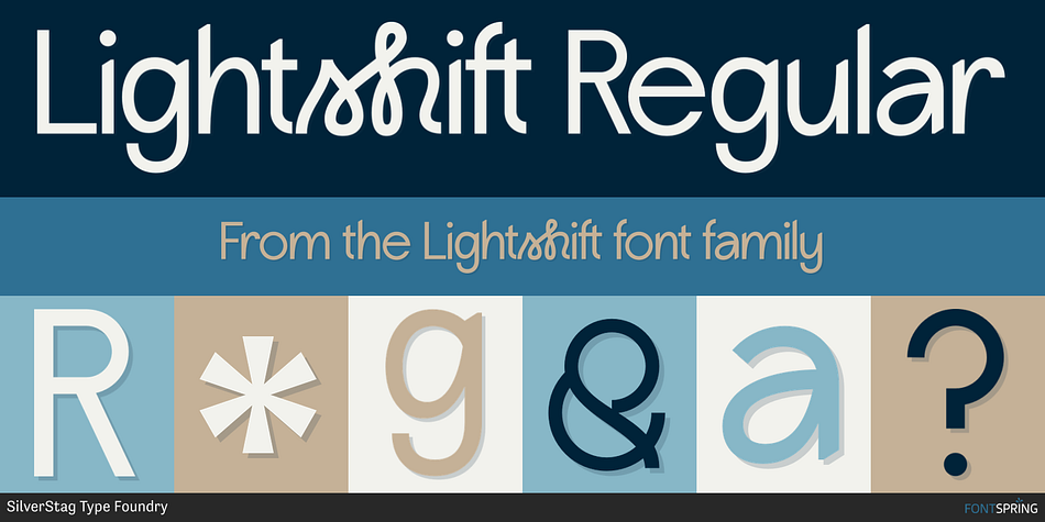 Lightshift Regular Font