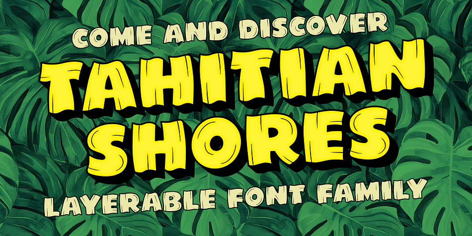 Tahitian Shores Font