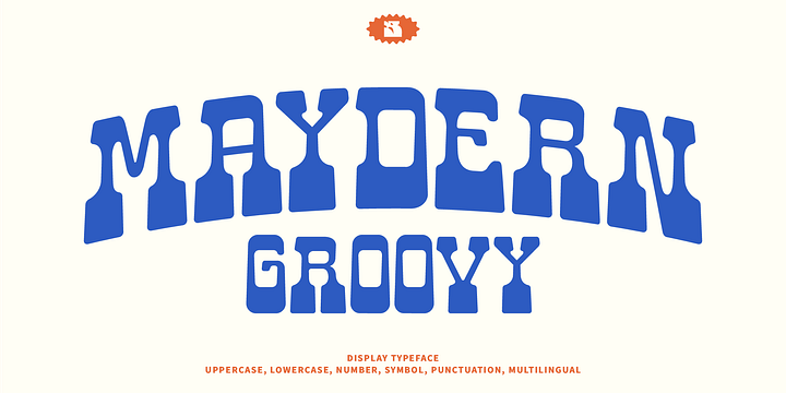 Maydern Groovy font family by Brainwaves Studio