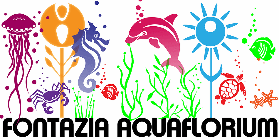 Fontazia AquaFlorium is a new addition to our Fontazia series, featuring an assortment of flowers and aquatic accents inspired by the idea that not only sponges can live at the bottom of the sea, flowers can too.