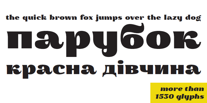 Emphasizing the popular Waldemar 4F font family.