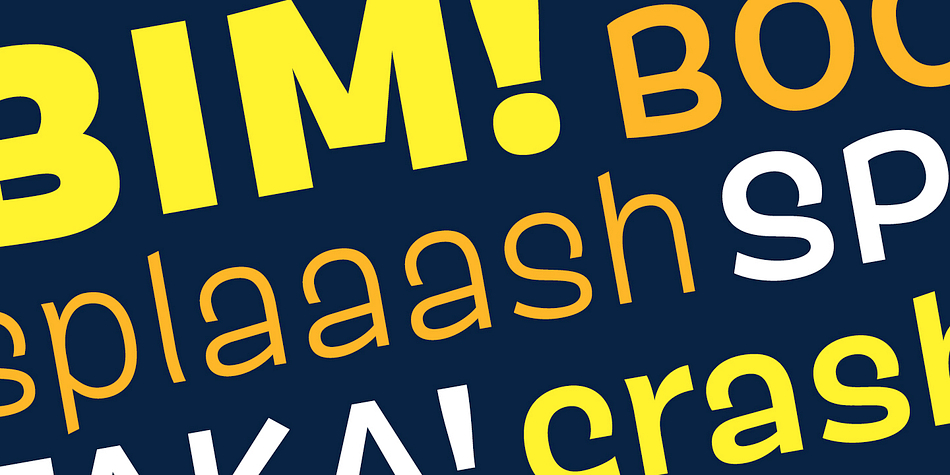 Pancho is a five font, sans serif family by Indian Type Foundry.