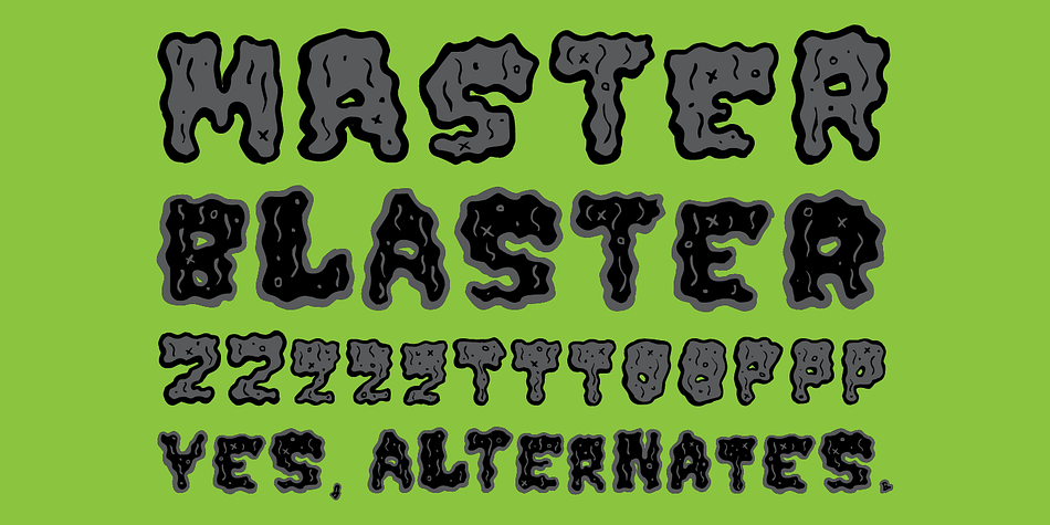 Iggy is a set of two (outline and fill) fonts—perfect for that punky, skatery vibe.