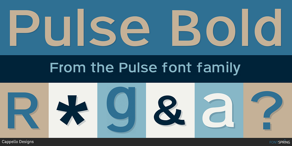 Pulse Bold Font