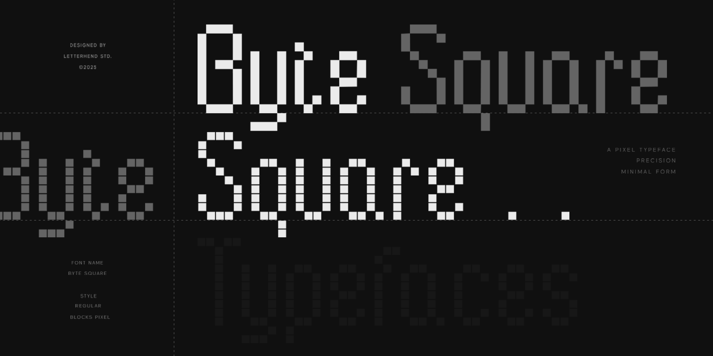 Byte Square Font