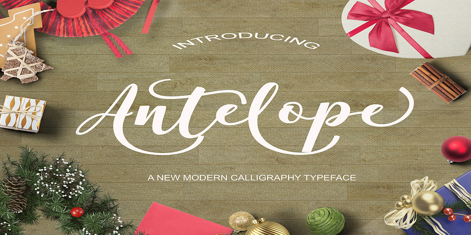 Antelope is a Modern Calligraphy font.