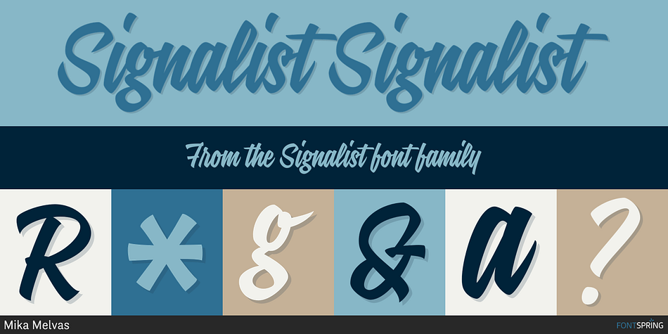 Signalist Signalist Font