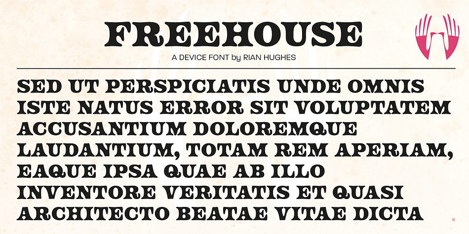 Freehouse Fonts  I Love Typography