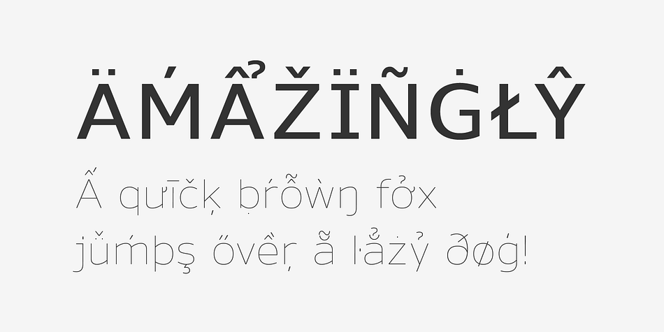 Highlighting the Nauman font family.