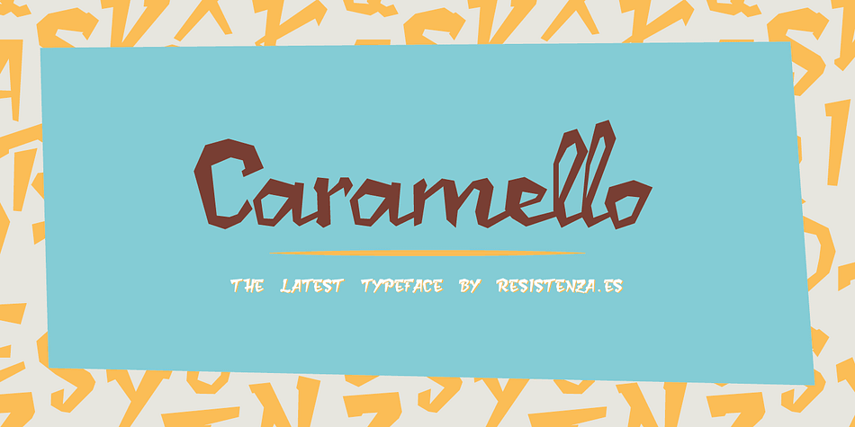 Caramello Script was first designed with pencil on paper and than convert into a real font.