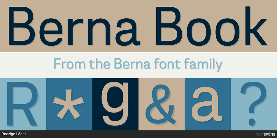 Berna Book Font