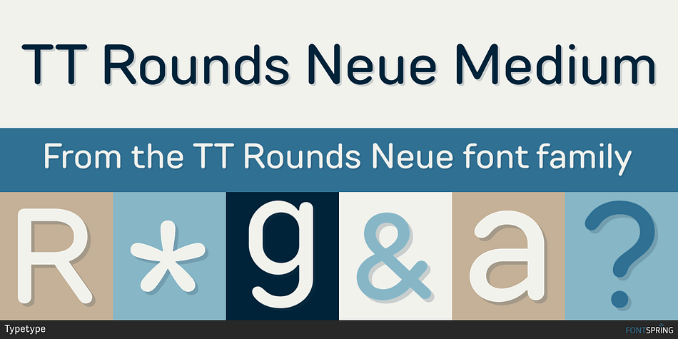 TT Rounds Neue Standard Font