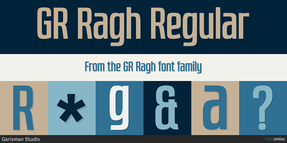 GR Ragh Regular Font