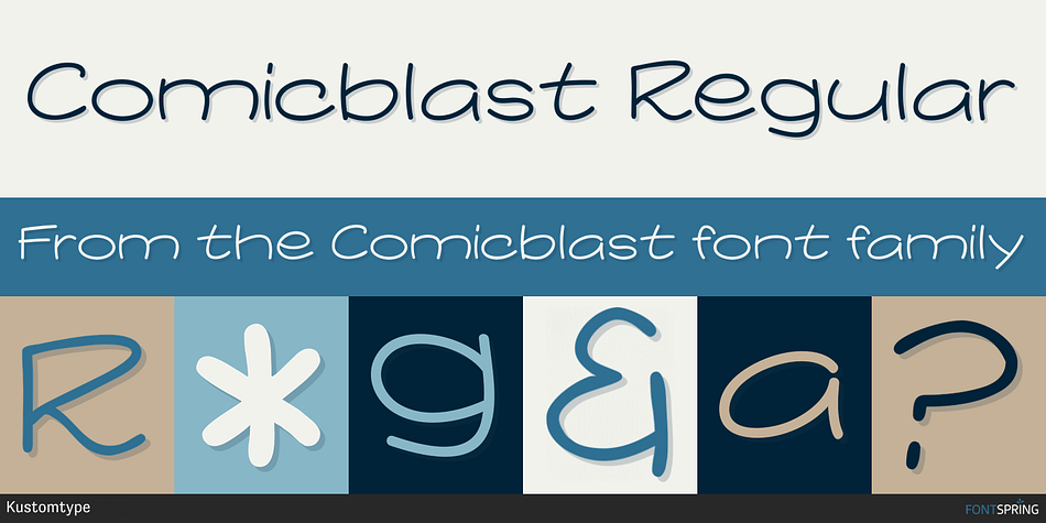 Comicblast Regular Font