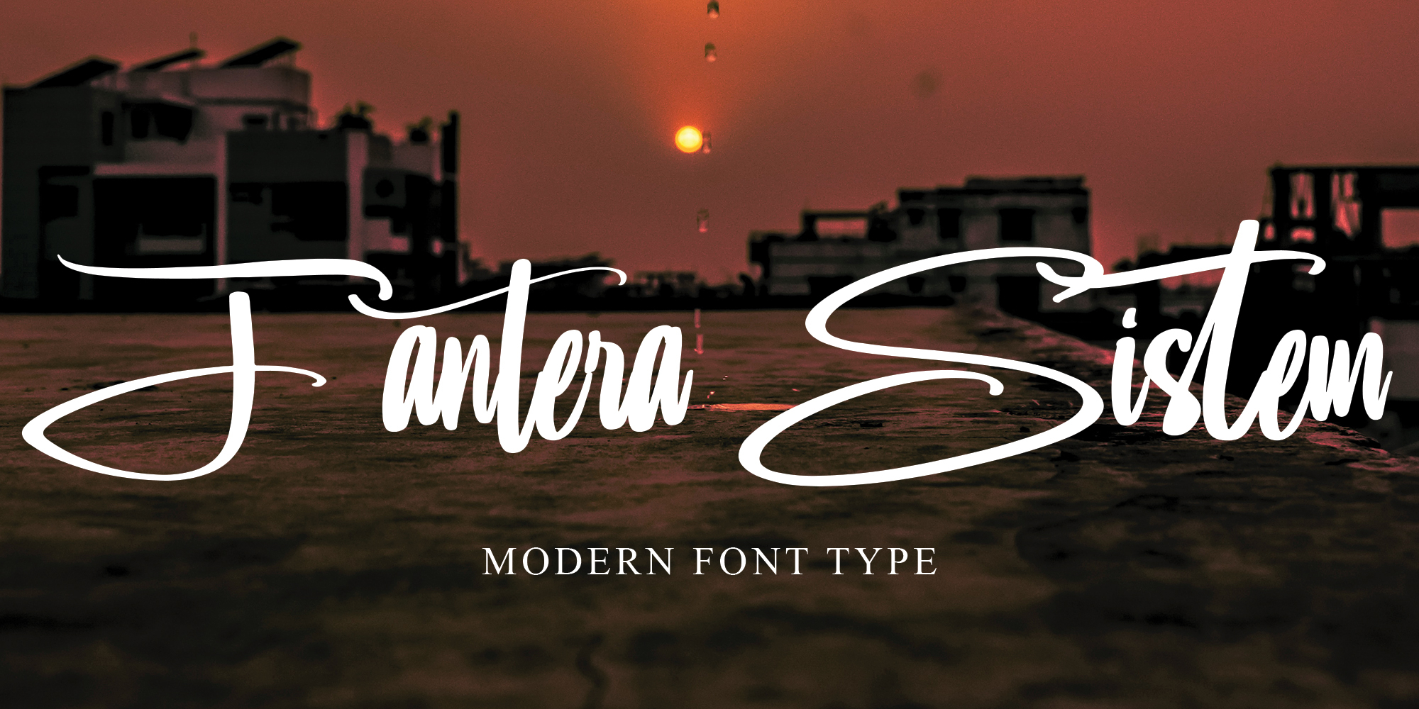 Fantera Sitem Font