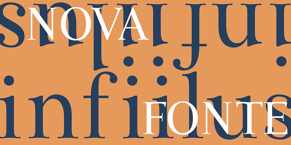 Displaying the beauty and characteristics of the Infiilus font family.