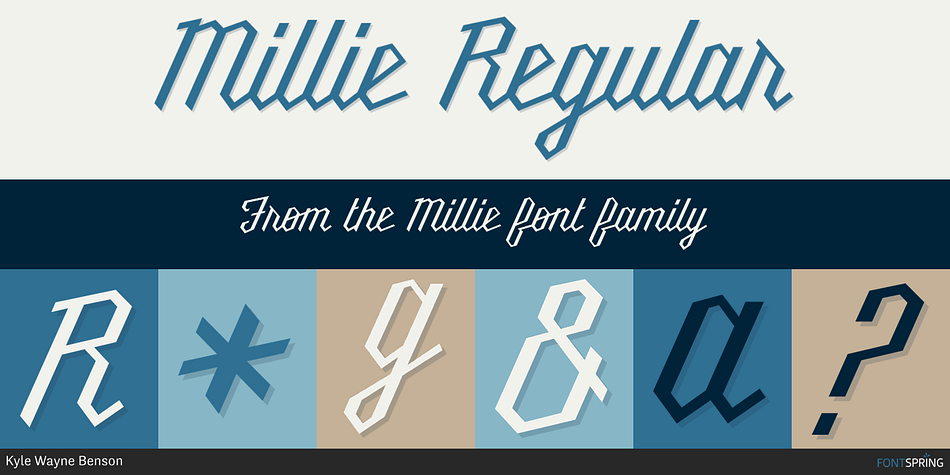 Millie Regular Font