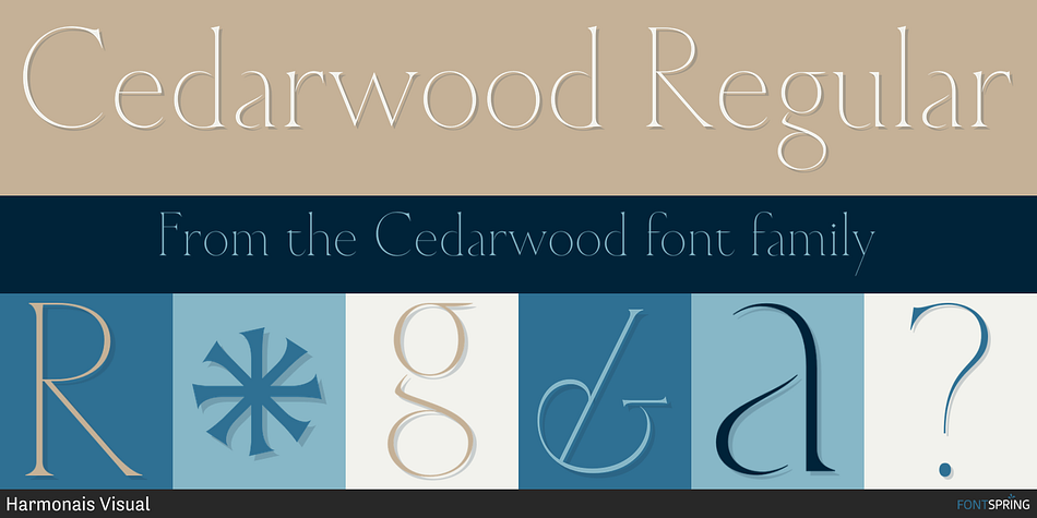 Cedarwood Regular Font