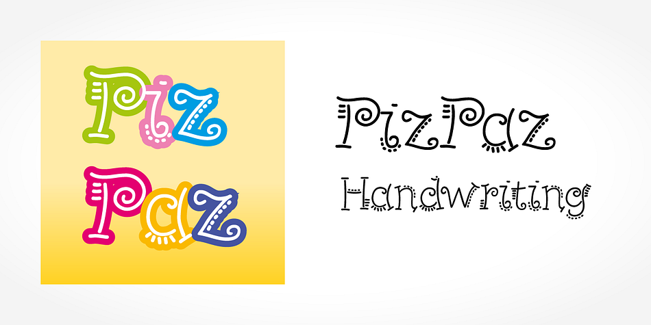 Digitized handwriting fonts are a perfect way to give documents the “very special touch”.