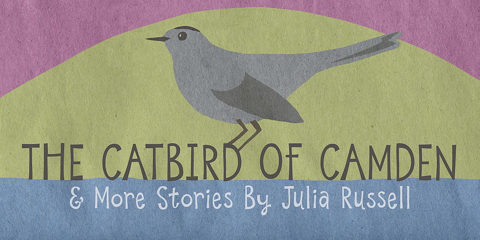 Highlighting the Catbird font family.