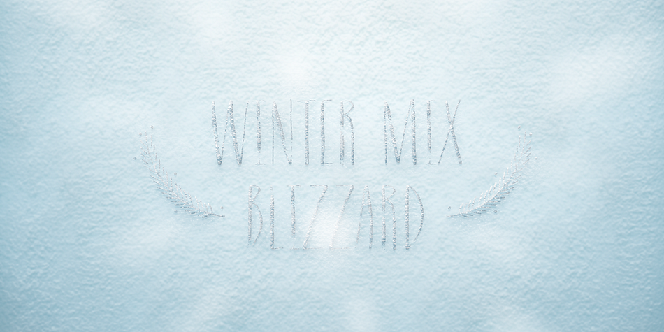 To help usher in the first snowfall in the Upper Mid West, we are releasing Winter Mix Blizzard.