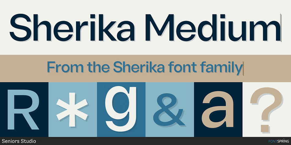 Sherika Medium Font