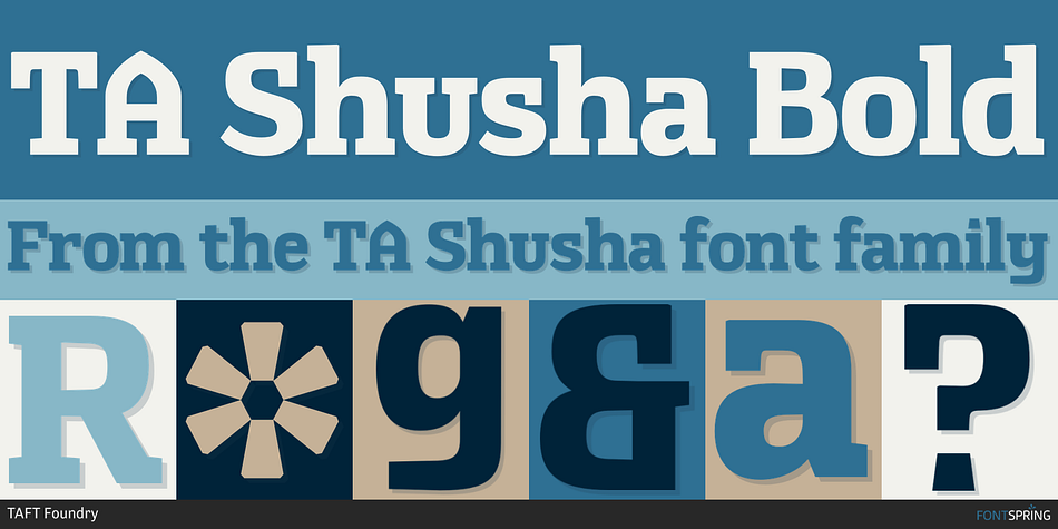 TA Shusha Bold Font