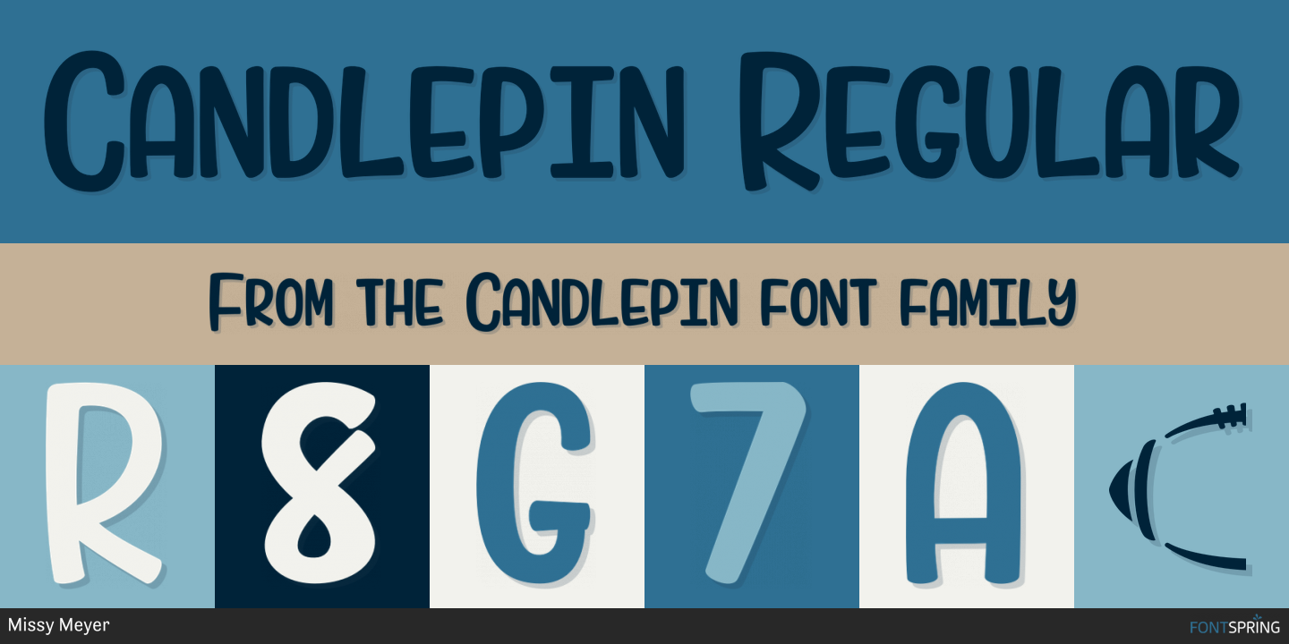 Fonts similar to Candlepin