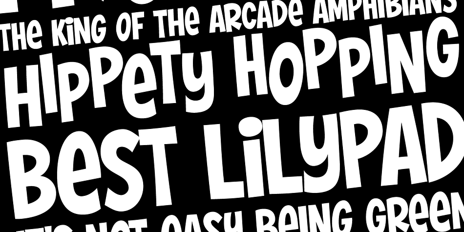 extended language character sets, stylistic alternate character variations, etc) and offers not only a ligature feature that automatically alternates between the Capitals & Lowercase (Alt Capitals) sets, but also a unique Contextual Alternates feature that enables an automatic alternating BOUNCING effect.