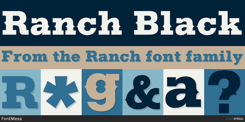 Ranch Black Font