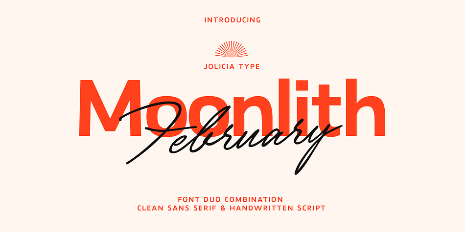 Moonlith February Script Font