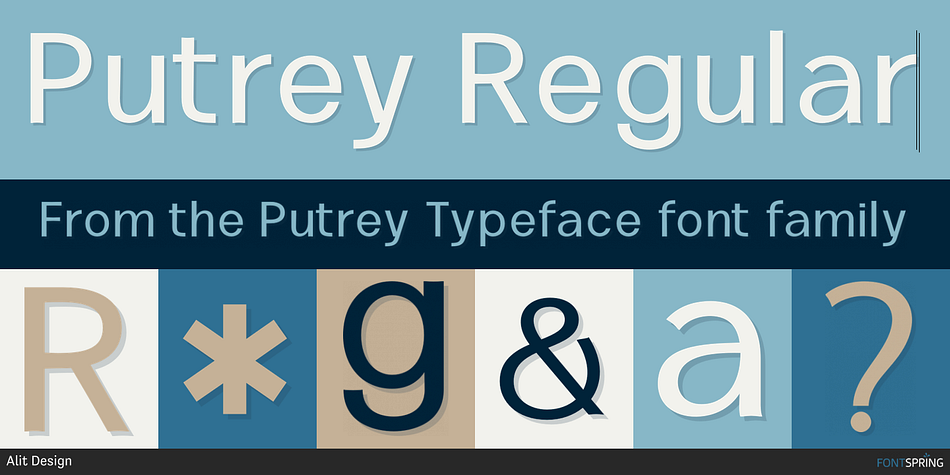 Putrey Regular Font