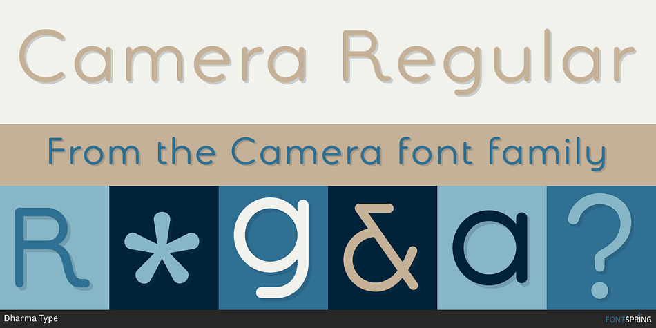 Camera Regular Font