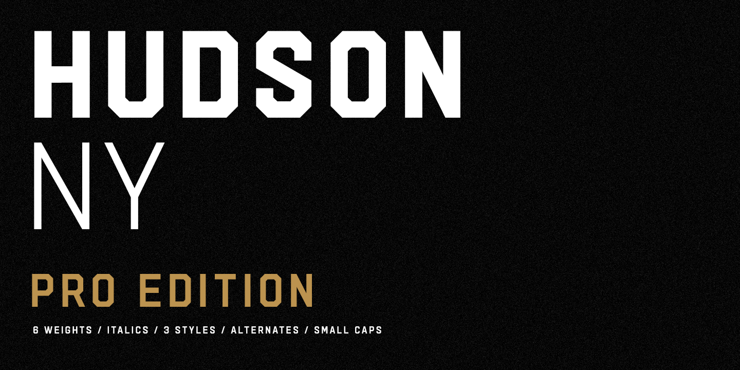 Hudson Ny Pro Font