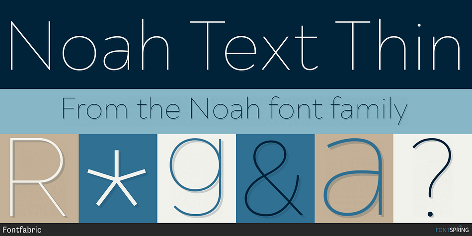 Noah Text Font