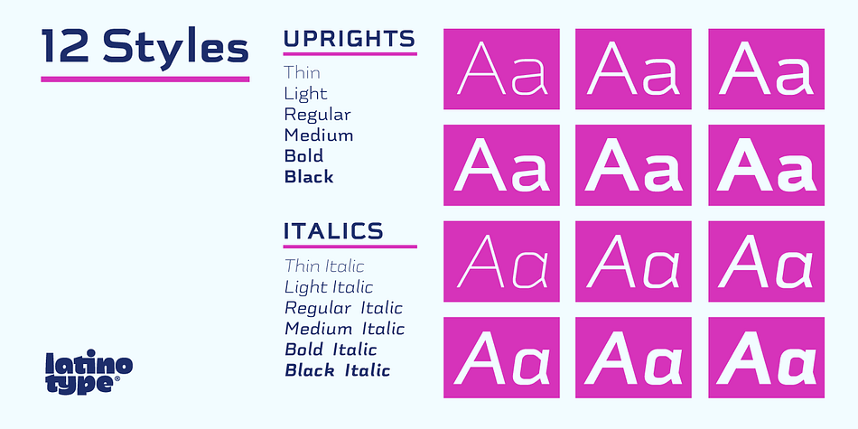 Highlighting the Schwager Sans font family.