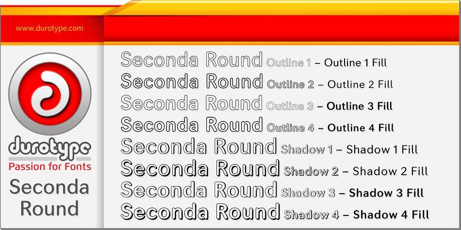 Unlike Seconda Soft, which has moderate rounding — the edges of Seconda Round