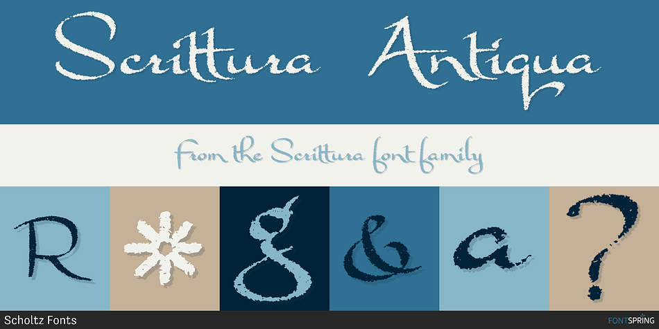 Scrittura Antiqua Font