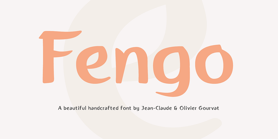 Fengo is a beautiful handlettering font inspired by Sino-Japanese and traditional Chinese hieroglyphic characters.