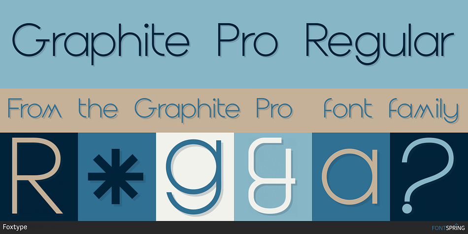 Graphite Pro Regular Font