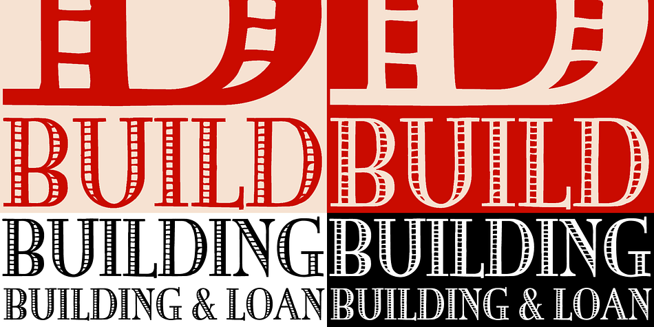 Building Loan Font