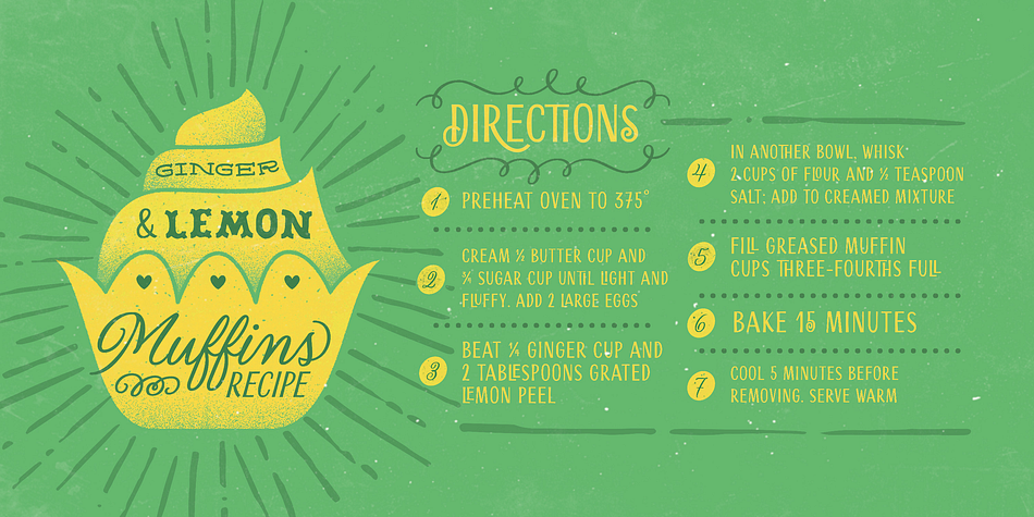 Highlighting the Scrapbooker font family.