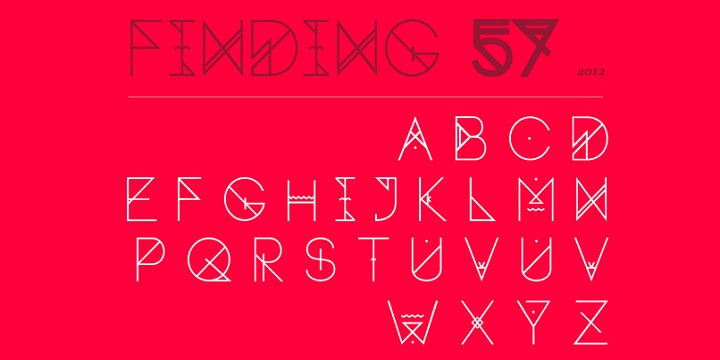 It was created as a large display font for digital or graphic layouts.