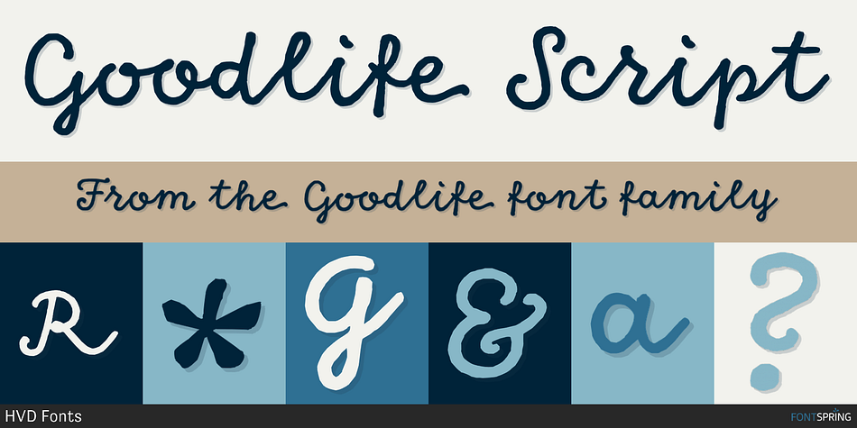 Goodlife Script Font
