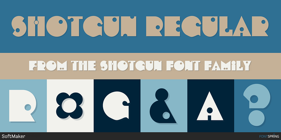 Shotgun Regular Font