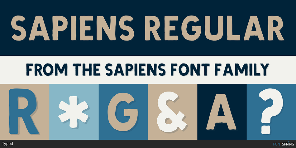 Sapiens Regular Font