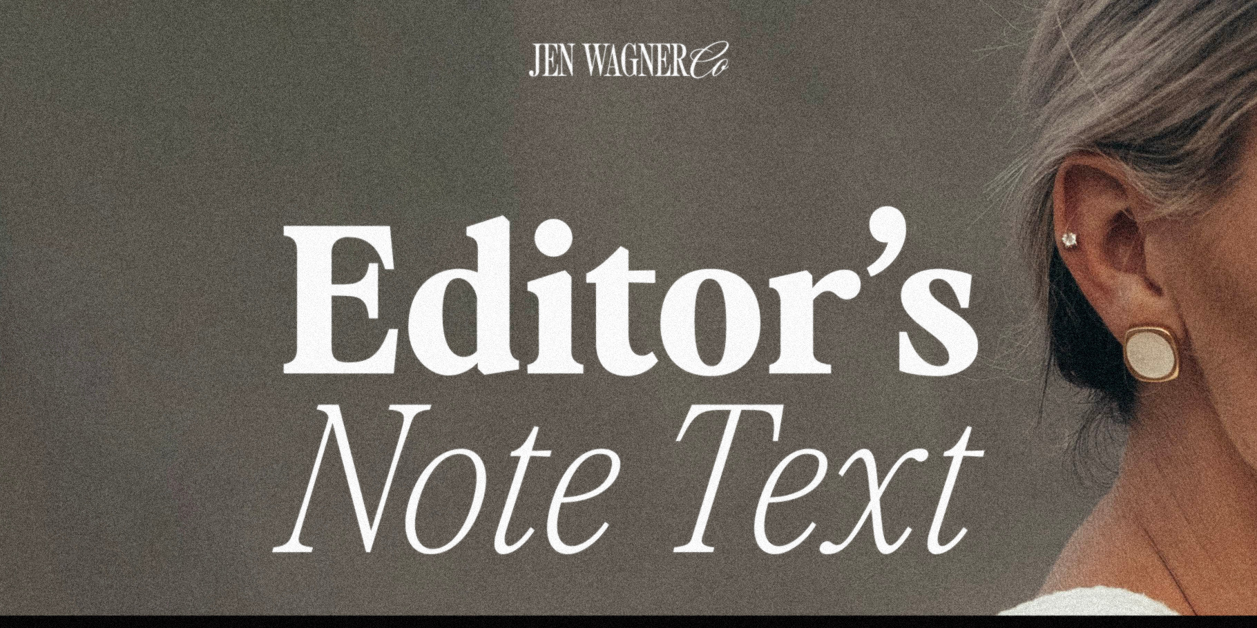 Editor's Note Text