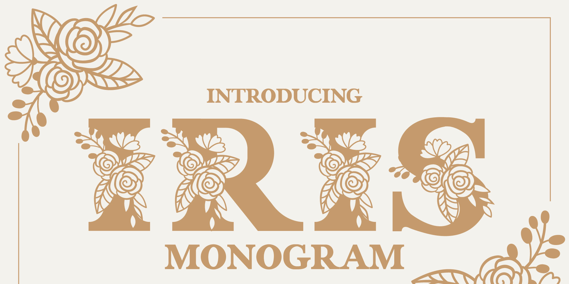 Iris Monogram